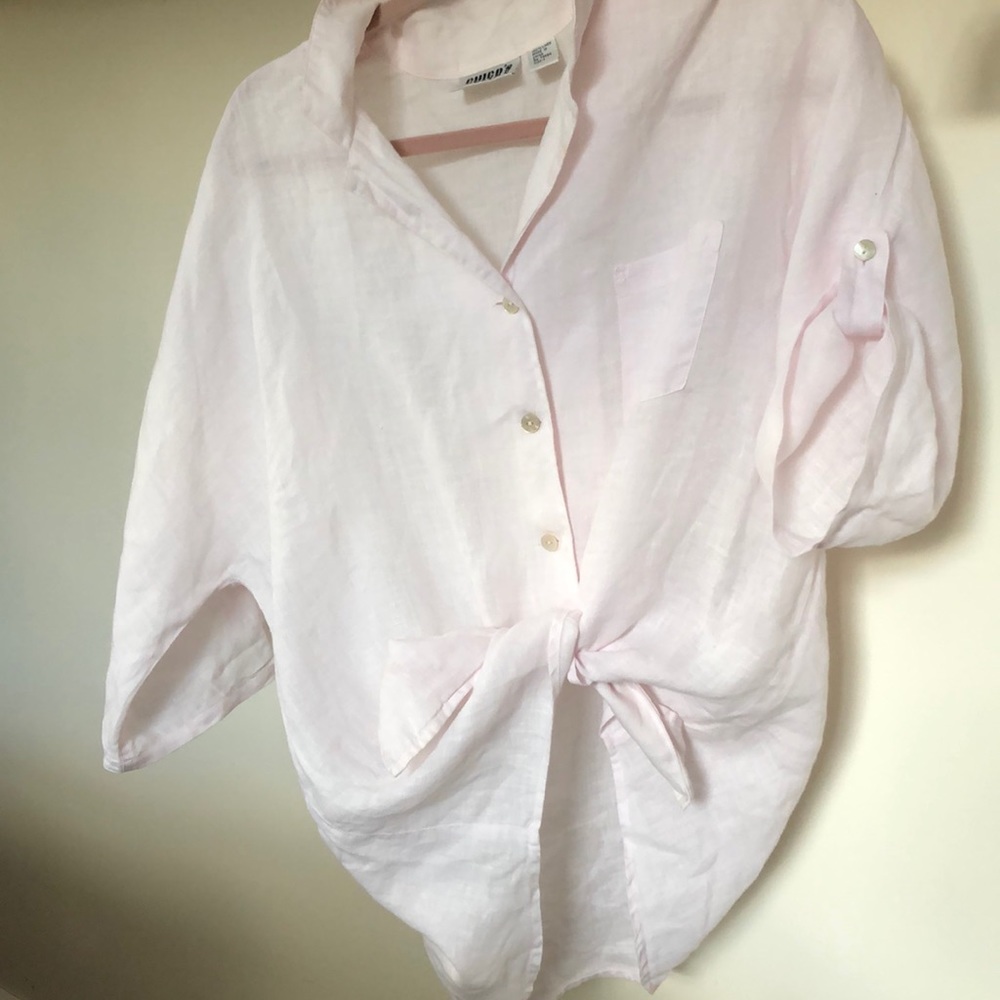 Vintage linen top